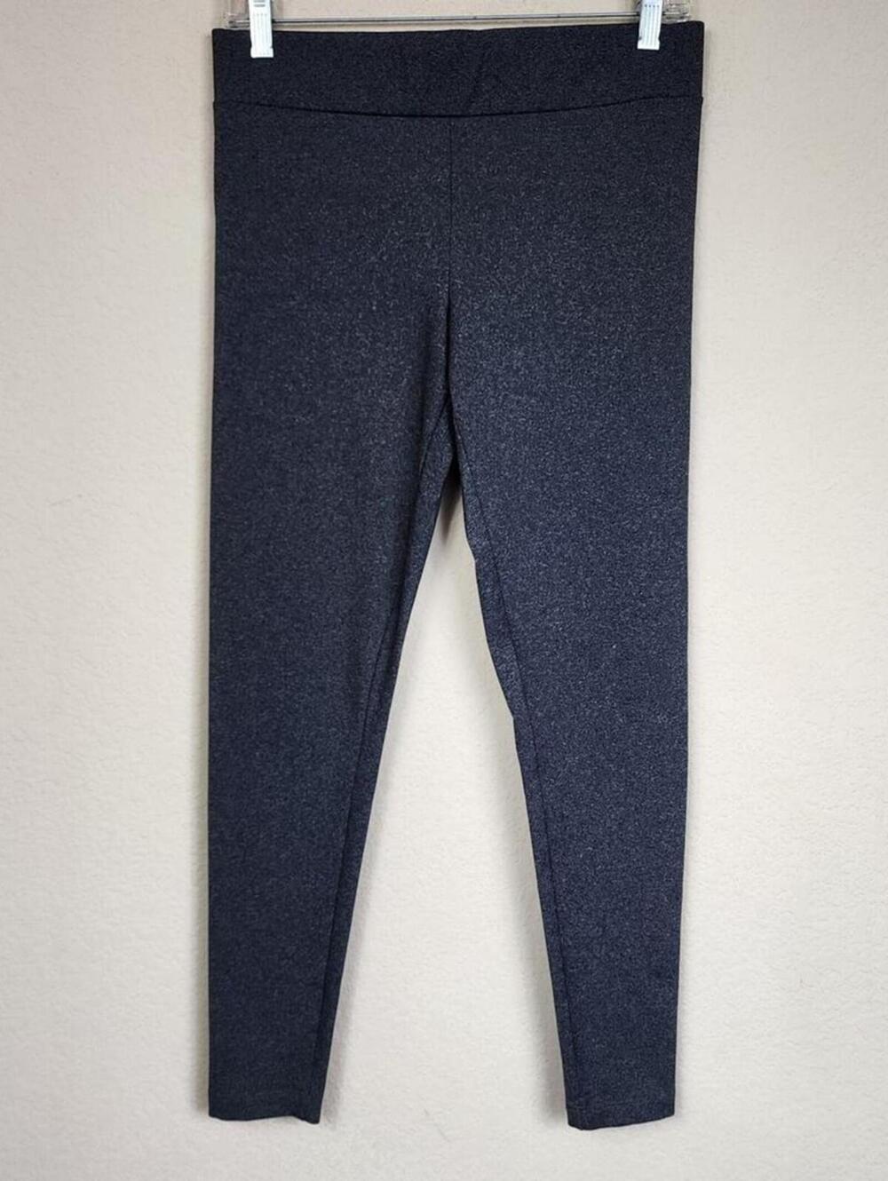 Matty M Medium Dark Grey Gray Leggings